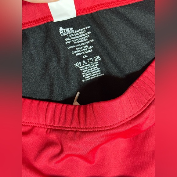 LifeGuard Red Bikini Bottom - Picture 4 of 5